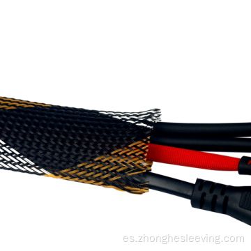 manga trenzada de cable de alambre trenzado dividido